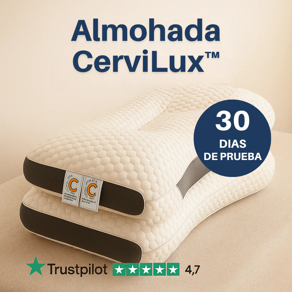 PAGA 1 Y RECIBE 4 ALMOHADAS CERVILLUX - Descansa mejor y despierta sin dolor de cuello