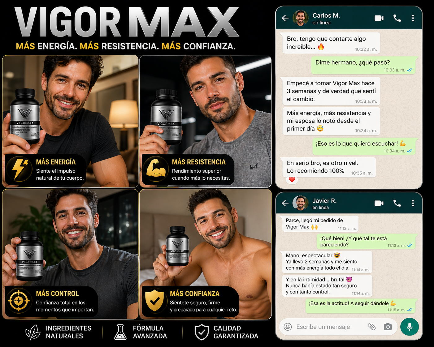VIGORMAX™: Despierta tu Máximo Potencial y Siéntete Imparable