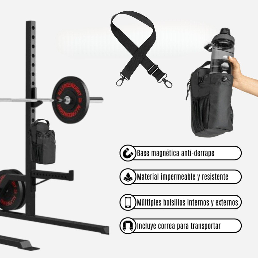 Bolso Canguro Organizador Magnetico Gym -💰 Pago contra entrega