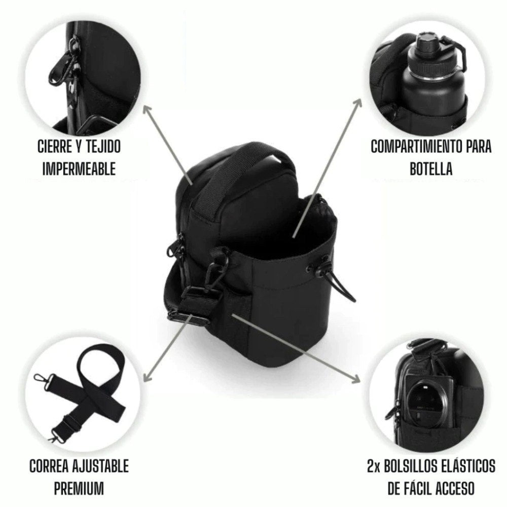 Bolso Canguro Organizador Magnetico Gym -💰 Pago contra entrega